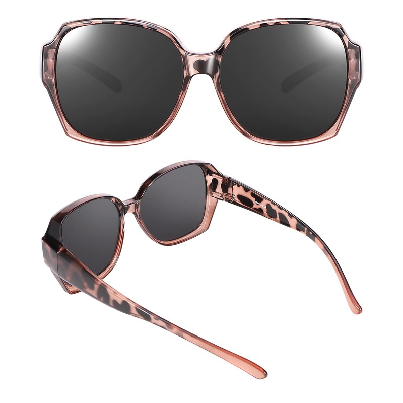 TINHAO Women's Over Glasses, Polarized Over Sunglasses, Over Glasses, Polarized