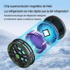 Cargador Inalámbrico de 15W con Carga Rápida y Enfriamiento Líquido