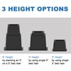 GooFurnit 3,5 or 8 Inches Bed Riser, Heavy Duty Bed