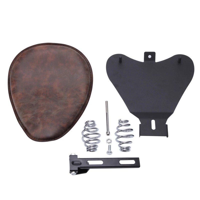 JMTBNO Retro Motorcycle Solo Seat Spring Bobber Base For Honda