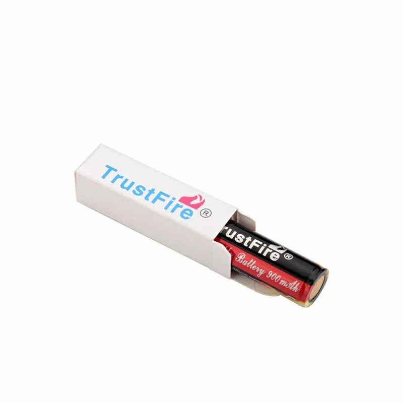 TrustFire 900mAh 14500 3.7V Li-ion Rechargeable Battery With PCB Batteries