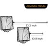 Filhome 6" Aquarium Fish Net with Extendable Stainless Steel Long