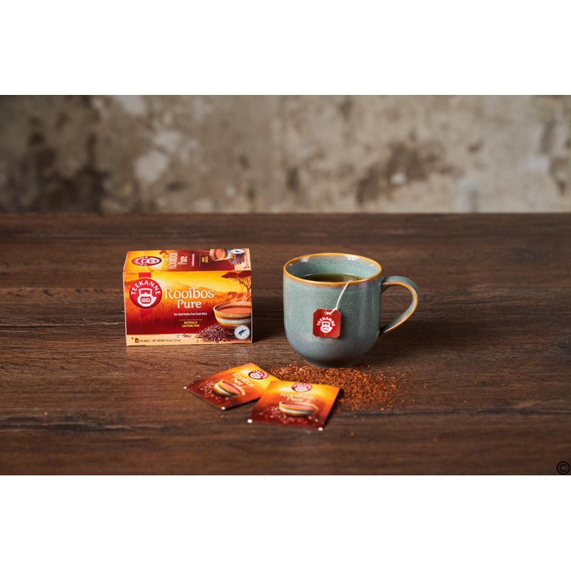 Teekanne Pure Rooibos Infusion Tea All Natural Sun Dried Rooibos