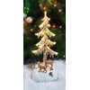 MOMENTS IN TIME 13”H Acrylic LED Lighted Icicle Tree with