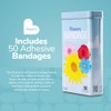 BioSwiss Vendas autoadhesivas con forma de flores, sin látex, estériles,