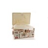 Allary 4397 Jumbo Tan 16"x10"x8" Rectangle Sewing Basket Bundle with