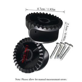 Supertool Swing Ceiling Bracket, Canopy Accessories Plastic Canopy Fitting for Porch Swing, Garden Swings Canopy Replacement