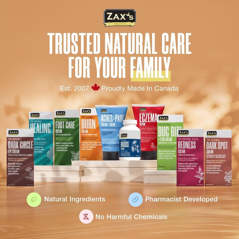 ZAX'S Bruise Vitamin Pharmacist Developed Bruising Supplements Potent Bruising Swelling