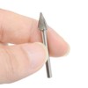 Gasea 20pcs 3mm Shank HSS Mini Router Burr Rotary File