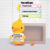 Vatogon Positive Crochet Duck for Her Him,Girlfriend Boyfriend Wife Husband