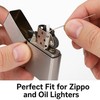 IN SELECT Lighter Wick with Needle Compatible with Zipper Lighter