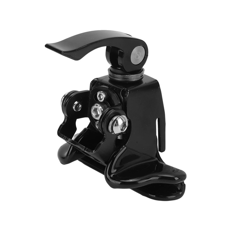 Radio Antenna Mount Bracket 180° Rotatable Stainless Steel Rustproof Black