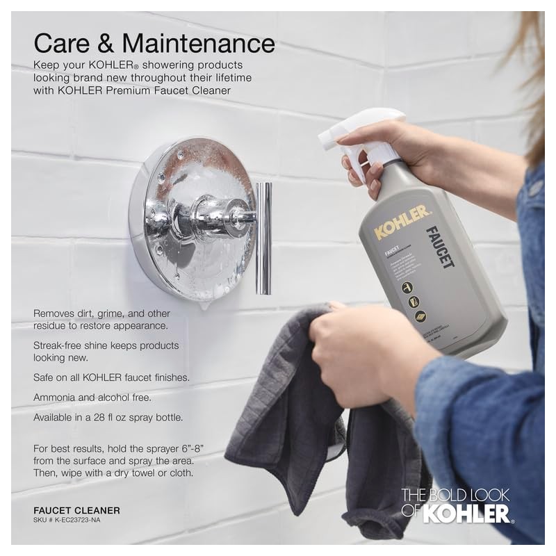 KOHLER 22172-BN Purist Stillness Wall-Mount Supply Elbow with Check Valve