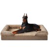 INVENHO Orthopedic Extra Large Dog Bed, XXL Waterproof Dog Sofa,