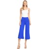 MBJ WB876 Womens Knit Culottes Pants S Royal_Brite