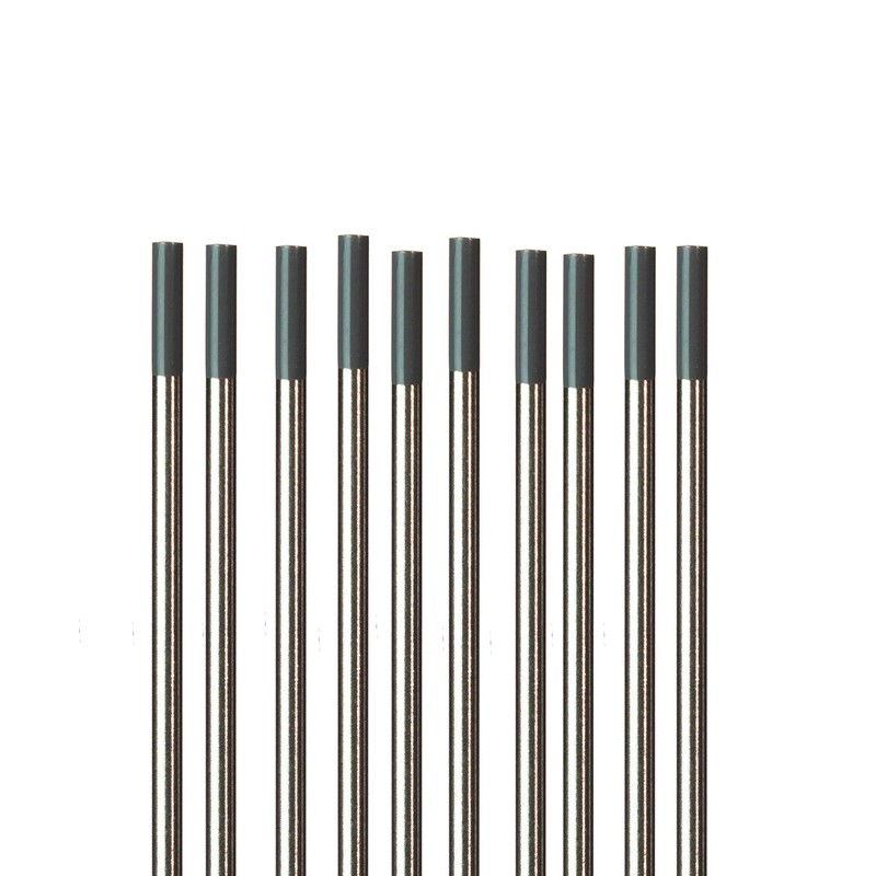 2% Ceriated TIG Welding Tungsten Electrodes 5/32” x 7” 10-Pack