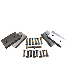 Genuine OEM Replacement Chipper Blades(Set of 4 with hardware) Compatible with BearCat SC5627B, SC5720B, SC5540, SC5540B, CH5627, CH5653, CH5540H, CH5540HM & CH5540 Chipper 72493