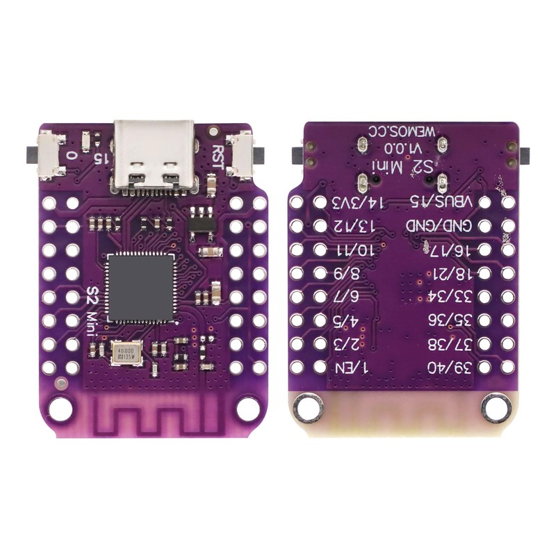 S2 Mini V1.0.0 ESP-S2 Module, Pack of 5 ESP Module