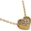 LuckyLy Collares para Mujer Corazón Baño Oro 14K Plata y