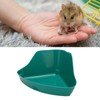 Small Animal Litter Box Fanshaped Rabbit Corner Toilet Box Potty
