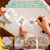 XenGro Mini Portable Sticker Printer, Mini Thermal Printer with 3