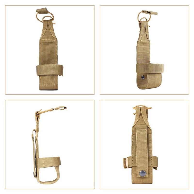 MiOYOOW MOLLE Belt Bottle Holder, Adjustable Tactical Water Bottle Bag,