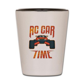 CafePress RC Car Lover Radio Controlled Driver Vintage Gift Unique and Funny Shot Glass