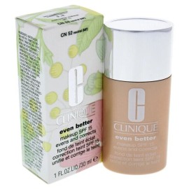 Clinique New Clinique Even Better Makeup SPF 15, 1 oz / 30 ml, CN 52 Neutral (MF)