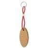 MIBANDERA Floating Keychain Natural Cork with Polyester Cord and Metal