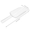 8 Cucharas De Transparente Mini Cuchara Taza Medidora De Palas