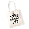 Crazy dachshund lady tote bag