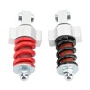 2PCS 112mm Rear Shock Absorber Aluminum Alloy Red Black for
