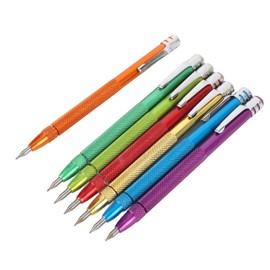 Tungsten Steel Markers - Aluminium Handle with Magnetic Holder - Includes 14 Tips for Writing on Metal, Glass, Ceramic, Wood