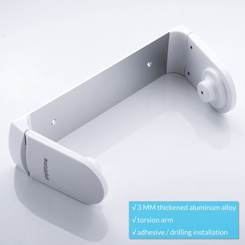 simpletome ONE Hand Tear Paper Towel Holder Under Cabinet Adhesive