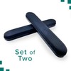 AlveyTech Heavy Duty 14" Padded Black Nylon Armrests for Wheelchairs