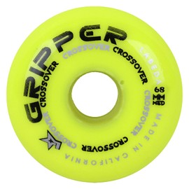 Labeda Roller Hockey Wheel Gripper Crossover Medium 80A Yellow 68mm