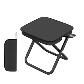 Portable Stool - Lightweight Folding Stool,Stable Folding Stool for Outdoor Camping Walking Hunting Hiking Fishing Travel, Portable Camping Stool