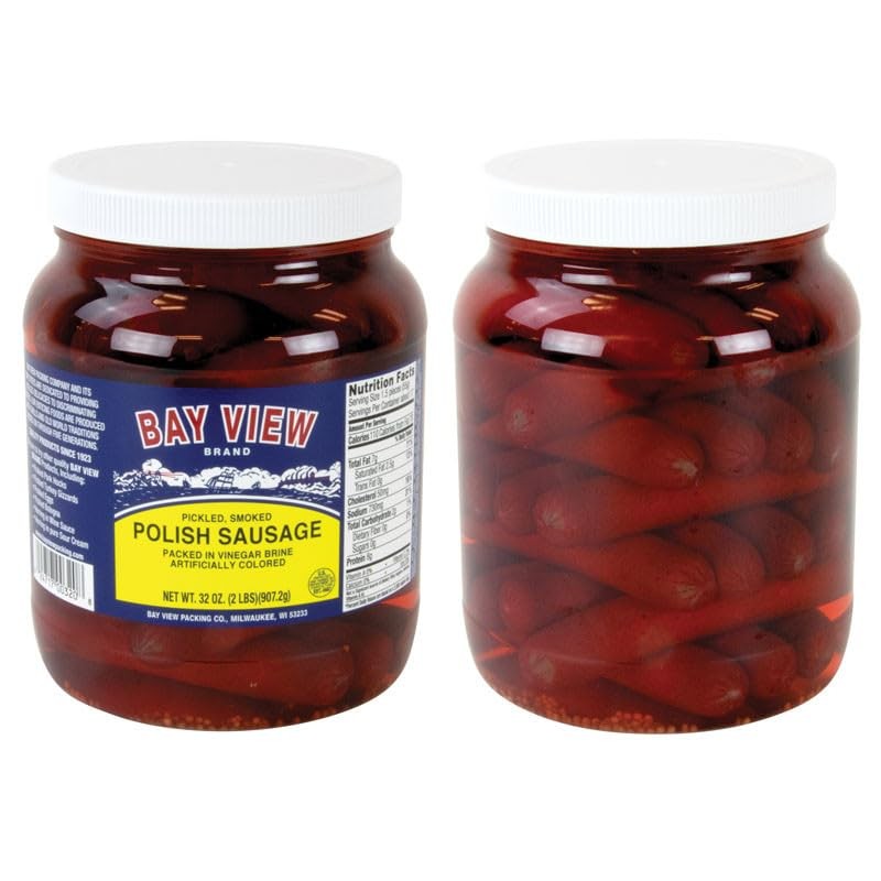 Wisconsin Made/Bay View Packing Company Bay View Pickled Polish Sausage,