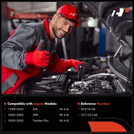 A-Premium Set of 8 Fuel Injectors Compatible with Jaguar XJR 1998-2003, XKR 2000-2002, Vanden Plas 2000-2003, 4.0L