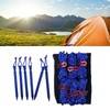 Tent Ropes Peg Buckles Reflective Ropes Set with Storage Bag