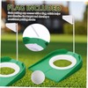GRIRIW 2pcs Indoor Golf Putting Cups Portable Practice Equipment for
