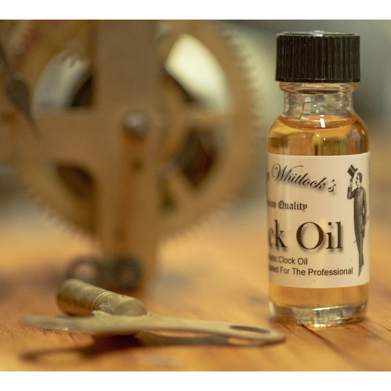 Horace Whitlock ™ Clock Oil, Grandfather Clock Oil, Cuckoo Clock