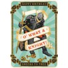 Knight Birthday Card Mystical Medieval Style Armour - Humorous Greeting
