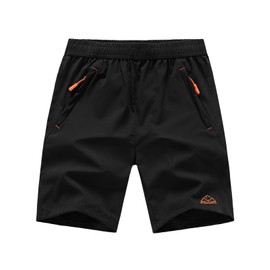 TBMPOY - Pantalones cortos para hombre de 7 pulgadas / 9 pulgadas, para correr, senderismo, secado rápido, atlético, gimnasio, deportes al aire última intervensión, 3 bolsillos con cierre,