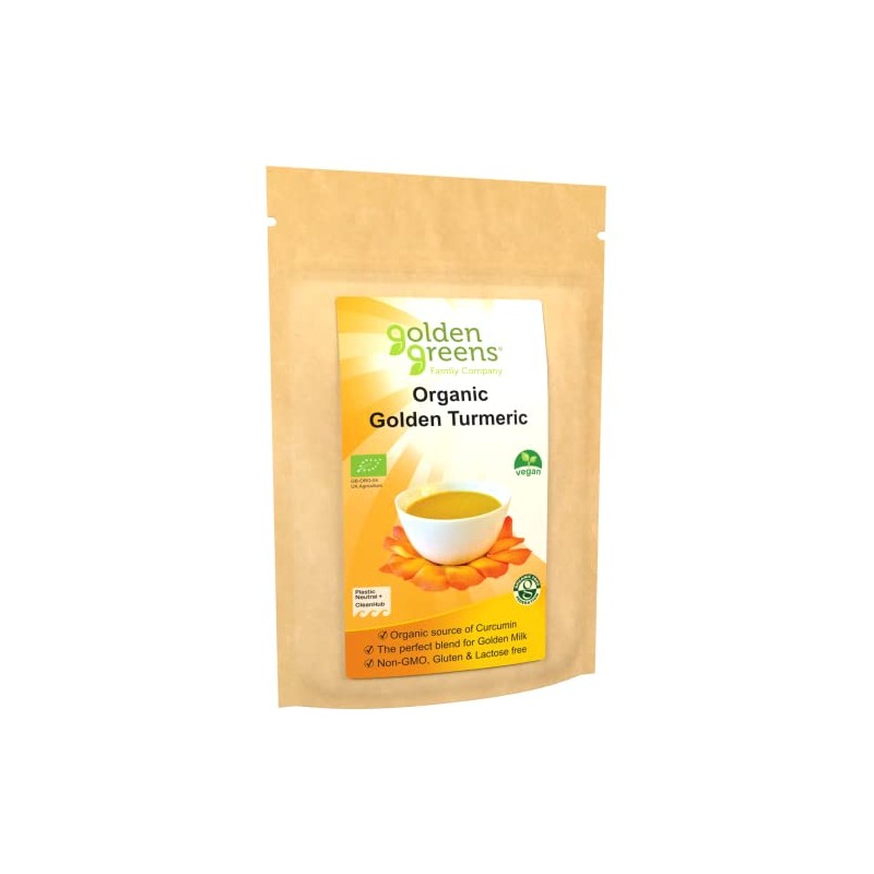 Golden Greens Organic Golden Turmeric 100g