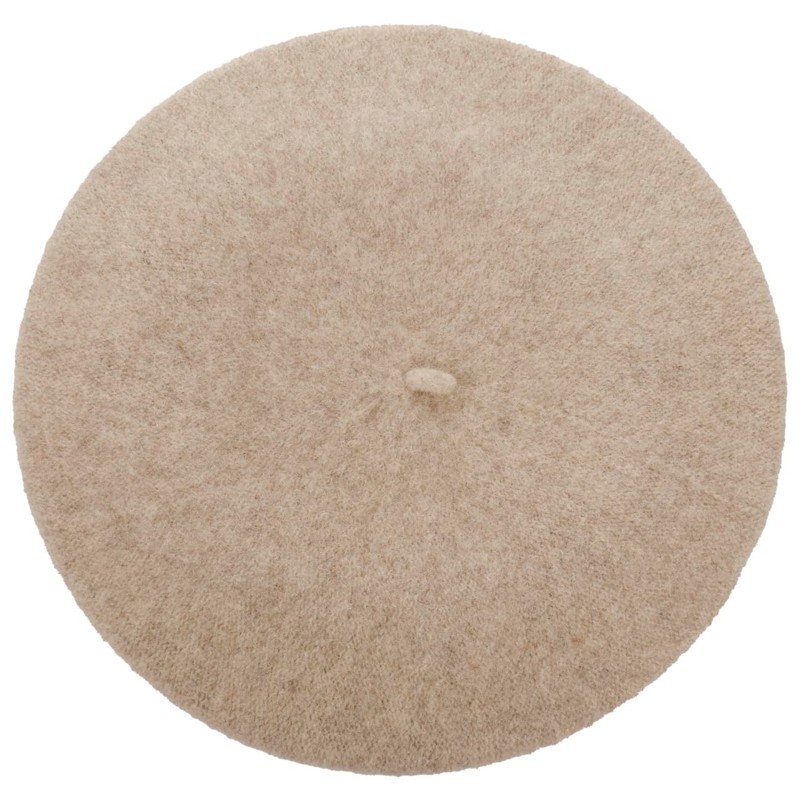 Seeberger Scheffau Series Women's Knitted Beret - beige