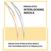 Dreadlock Interlocking Tool for Locs, Easyloc Hair Tool for Dreadlocks,