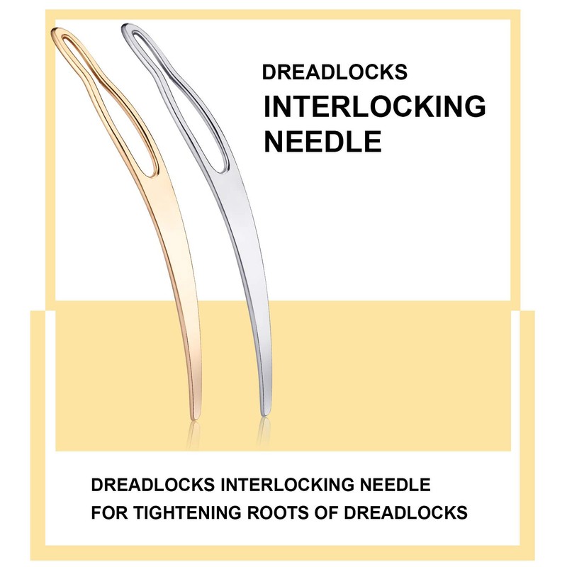 Dreadlock Interlocking Tool for Locs, Easyloc Hair Tool for Dreadlocks,