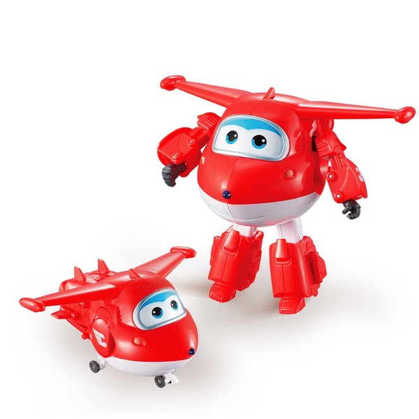 Auldeytoys YW710210 Super Wings Transforming Jet Toy Figurine, Single