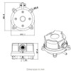 LEFOO LF32 Air Switch Gauge HVAC Adjustable Differential Pressure Switch